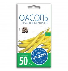 Фасоль спаржевая Масляный король, семена Агроуспех 4г арт. 22590 (10/уп)