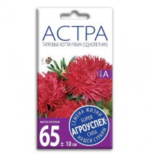 Астра Тигровые когти Рубин, семена Агроуспех 0,3г арт. 12863 (10/уп)