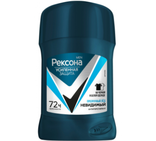 Рексона Део-стик Муж Прозрачный лед 50мл 6*24*