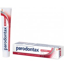 Зубная паста Parodontax БЕЗ ФТОРА 75мл *6*12