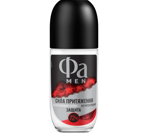 Фа MEN Део ролик Сила притяжения 50мл  6*12