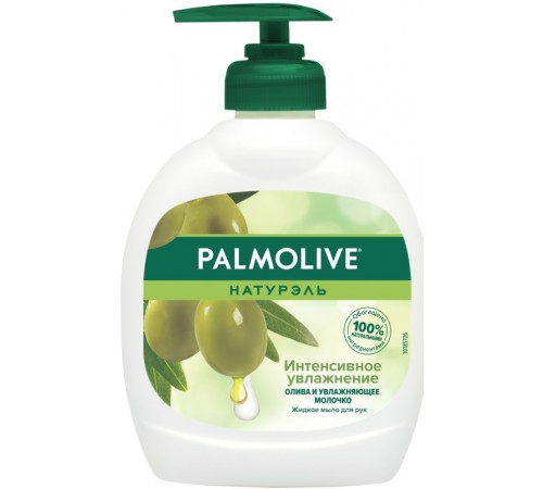 Мыло жидкое Палмолив Олива  и молоко 300мл *3*12