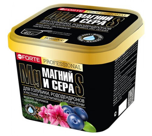 Bona Forte Удобрение водорастворимое Для голубики, рододендронов и кислотолюбивых растений 1л