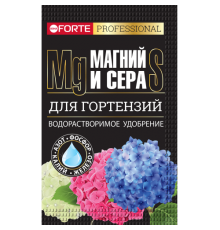 Bona Forte Удобрение водорастворимое Для гортензий и кислотолюбивых растений с СЕРОЙ и МАГНИЕМ 100г