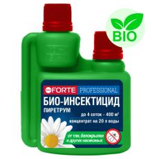 Bona Forte Био-инсектицид ПИРЕТРУМ натуральный от насекомых, флакон 100мл/10
