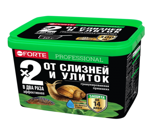 Bona Forte Супер гранулы от слизней и улиток, ведро 500 мл (300 г)/ 12