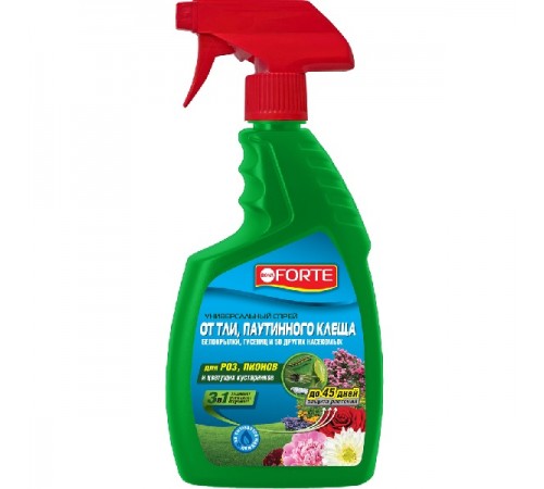 Bona Forte Спрей ОТ ТЛИ, ПАУТИННОГО КЛЕЩА и других 50 видов насек., фл. 750 мл/ 8