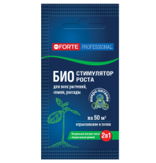 Bona Forte Био-стимулятор роста натуральный, пакет 10 мл (25 штук в шоубоксе)/ 75