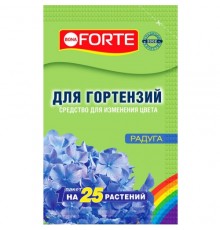 Bona Forte Средство сухое Радуга для изменения цвета гортензий, пак. 100 г/ 16