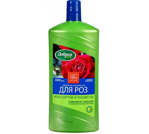 Добрая сила Жидкое органо-минеральное удобрение Для роз 1л/9