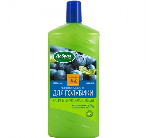 Добрая сила Жидкое органо-минеральное удобрение Для голубики и лесных ягод 250мл/24