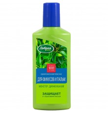 Добрая сила Жидкое органо-минеральное удобрение Для фикусов и пальм 250мл/24