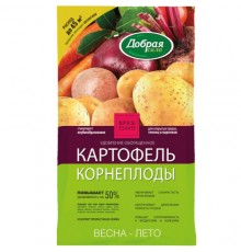 Добрая сила Сухое удобрение Картофель-Корнеплоды, пакет 0,9кг/12