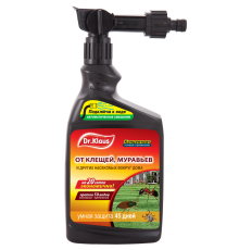 Dr.Klaus Эжектор концентрат от МУРАВЬЕВ, КЛЕЩЕЙ и других ползающих насекомых 1л/8