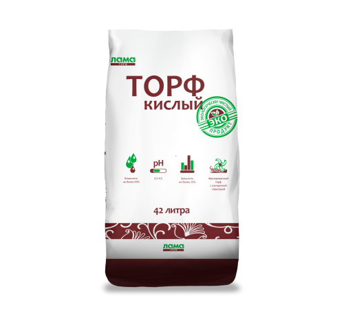 Торф Кислый 42 л