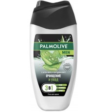 Гель для душа Палмолив MEN 3в1 Очищение и Уход (Алое вера и витамин Е) 250мл *6*12