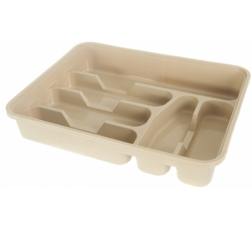 Лоток для столовых приборов. слоновая кость (24) шт арт.14001