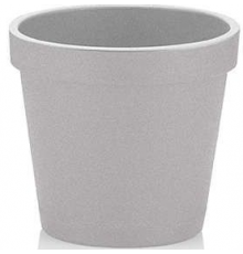 Горшок для цветов "Париж" 1,4 л серый мрамор (48)шт. арт.29001