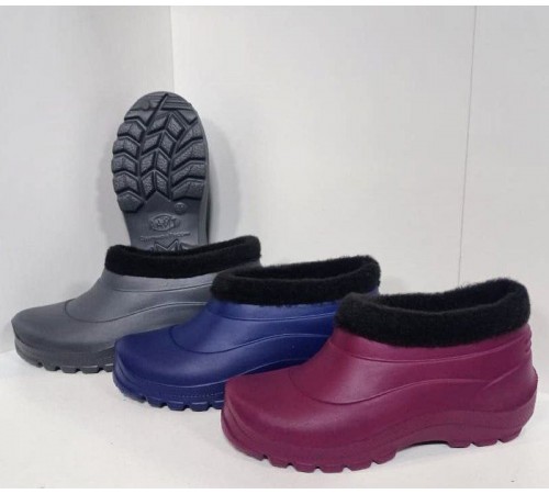 Галоши Женские утепленные пенка ( ассорти) 36-41рр № 901 (12шт/уп)