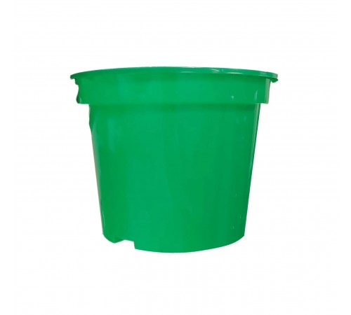 Горшок круглый литьевой 2л. С2 (зеленый) Арт. Lt019524