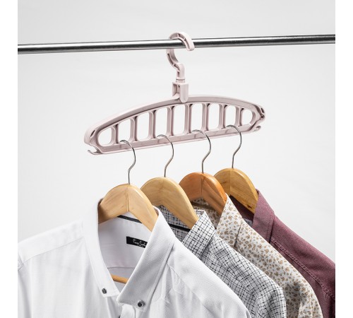 Вешалка "Магия" Универсальная для одежды MIX (уп. 60шт) арт.05210