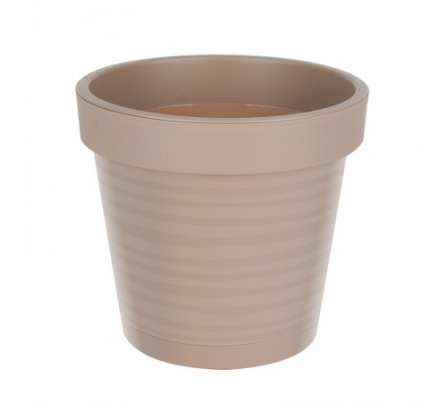 Горшок для цветов "Барселона" 2,3 л кофейный (48)шт. арт.29035