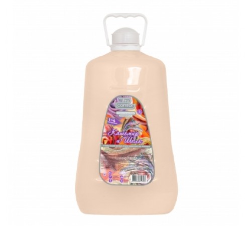 NEW 2 Кондиционер для белья серии VESTA "Ultra comfort" "Кашемир и шёлк" 5 л. 2 шт.