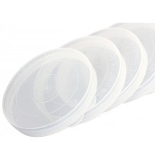 Крышка п/э д/закрывания банки (хол) Белая (200шт/меш)