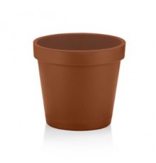 Горшок для цветов "Париж" 2.3 л Кирпичный  (48)шт. арт.29002