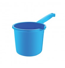 Ковш с носиком и длин.руч  1.5 лт голубой.  (50) шт. арт.09152