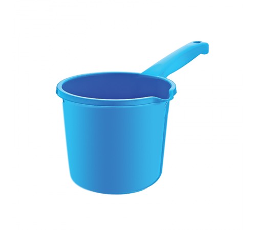 Ковш с носиком и длин.руч  1.5 лт голубой.  (50) шт. арт.09152
