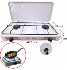 Плита  газов. 2х камфорочная  SGS-6002 (AH-509) (18шт/ящ)/(1х8)