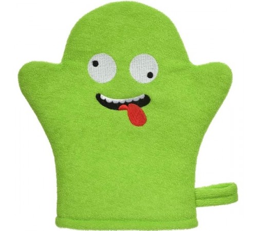 Банные штучки Мочалка варежка д/нежной и чувствительной кожи Монстрик soft 19х18см *30