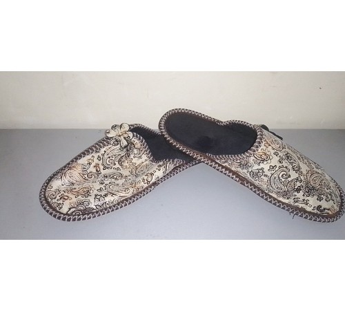 Тапочки женские домашние (закрытая) подошва резин. 36-41 арт 009а/з/л, 12пар