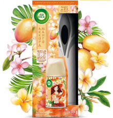 Air Wick Освежитель воздуха АВТОМАТ Спелый Манго 250мл  *2*4 / 48 / 192