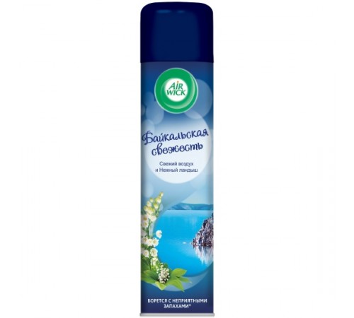 Air Wick Освежитель воздуха Байкальская Свежесть (Свежий воздух и Нежный ландыш) 290мл   *12