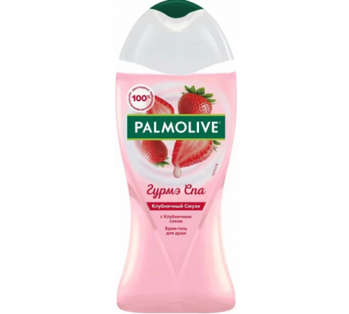 Гель для душа PALMOLIVE Гурмэ Спа, Клубничный смузи, 250 мл *6*12