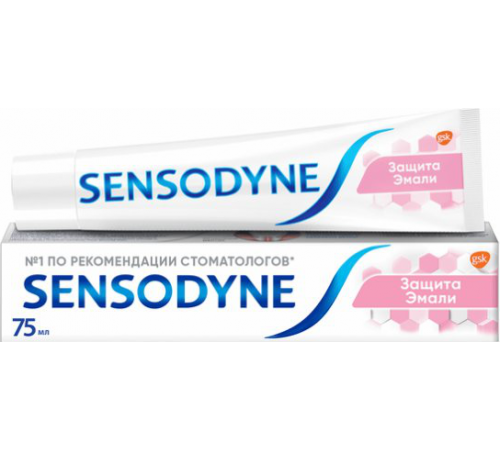 Зубная паста Sensodyne Защита Эмали 75мл  *6*12