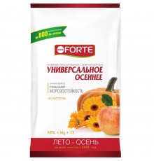Bona Forte Удобрение комплексное гранулированное с микроэлементами Универсальное Лето-Осень2,5кг