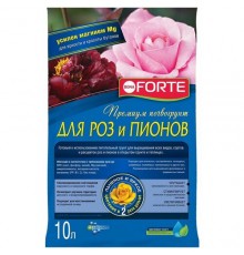 Bona Forte Премиум почвогрунт Для роз и пионов пак.10л/5