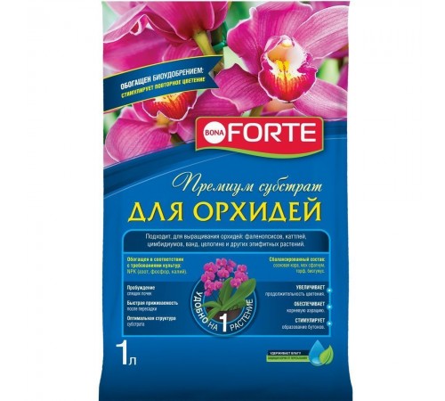 Bona Forte Субстрат Для орхидей пакет 1л/10