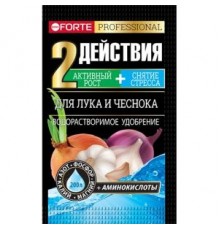 Bona Forte Удобрение водорастворимое с аминокислотами Для лука и чеснока 100г/10
