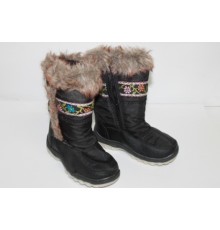 Сапоги детские черные ДББ-11 22-29рр (8пар/уп)