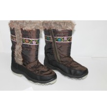 Сапоги Подростковые коричневые ДББ-03 30-35рр (8пар/уп)