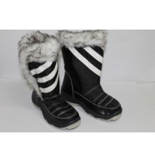 Сапоги Подростковые черные ДББ-22 30-35рр (8пар/уп)