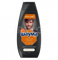 Шампунь Шаума 360мл.Для мужчин 2в1 Энергия спорта   *5*10- акц.цена