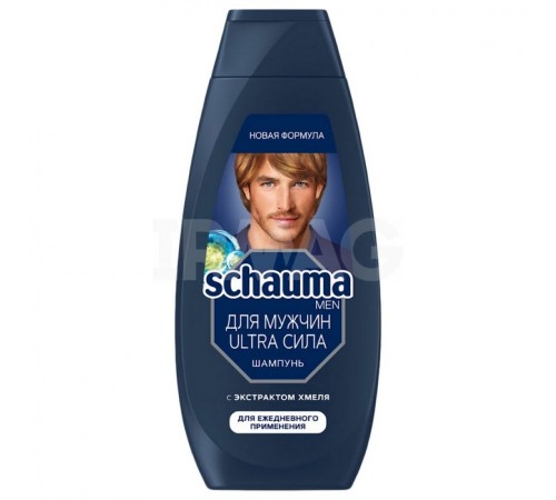 Шампунь Шаума 360мл.Для мужчин Ультра сила с Хмелем *5*10