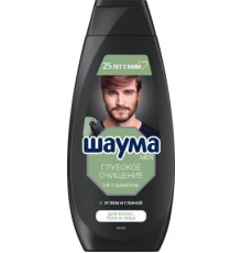Шампунь Шаума 360мл.Для мужчин 3в1 Глубокое очищение  *5*10