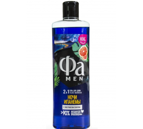 Гель для душа ФА MEN 450мл Ночи Ипанемы *5/12
