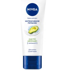 Нивея Крем д/рук Интенс.питание с маслом авокадо 50 мл *6*12 арт.84680